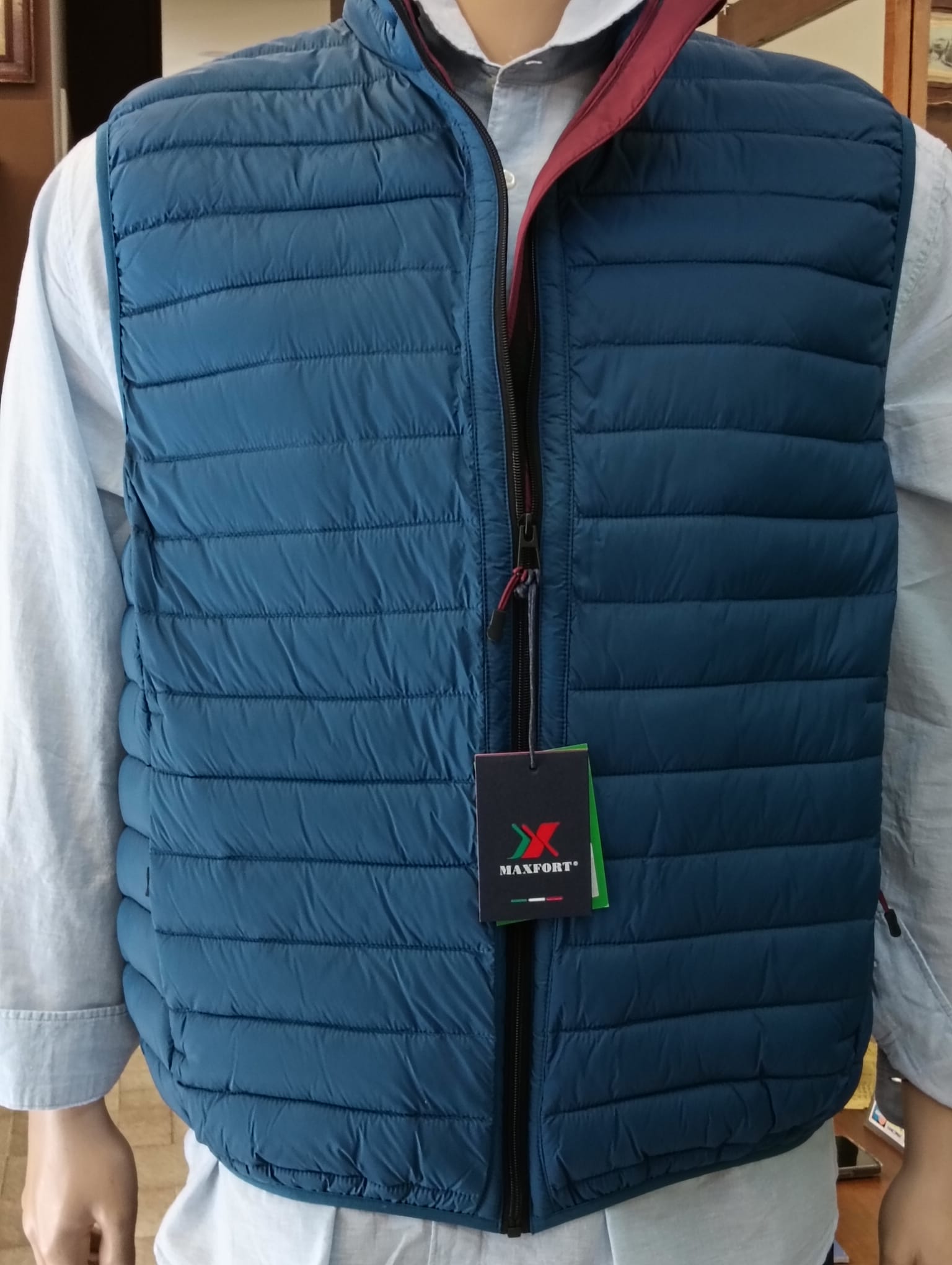 Gilet Senza Maniche in Nylon